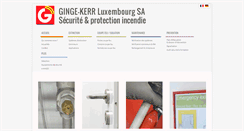 Desktop Screenshot of ginge-kerr.lu